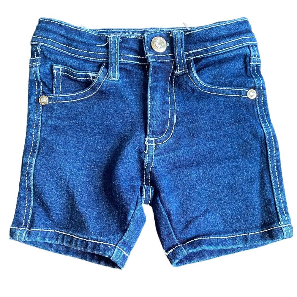 Limited Too Cotton Blend Blue Jean Girls Denim Shorts Sz 2t Summer Casual